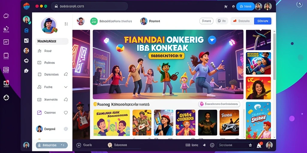 Tampilan antarmuka yang modern dan ramah pengguna.