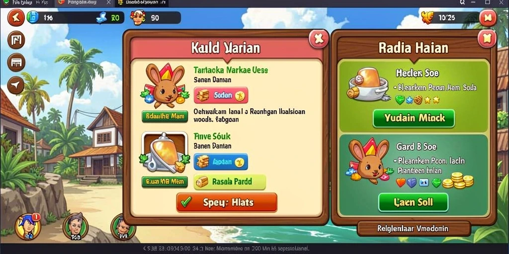 Tampilan antarmuka yang user-friendly dan menarik.