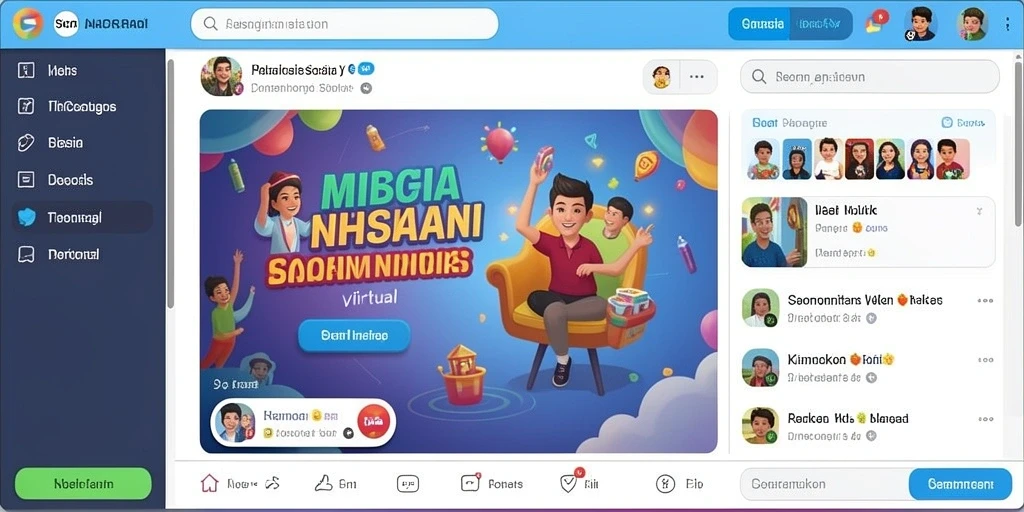 Tampilan antarmuka yang modern dan intuitif.