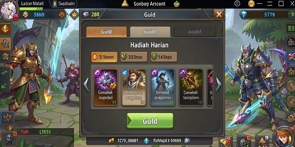 Tampilan grafis yang menawan dan detail.