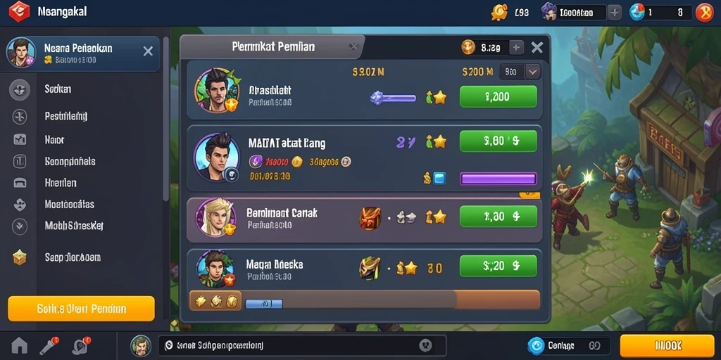 Tampilan antarmuka yang user-friendly dan intuitif.