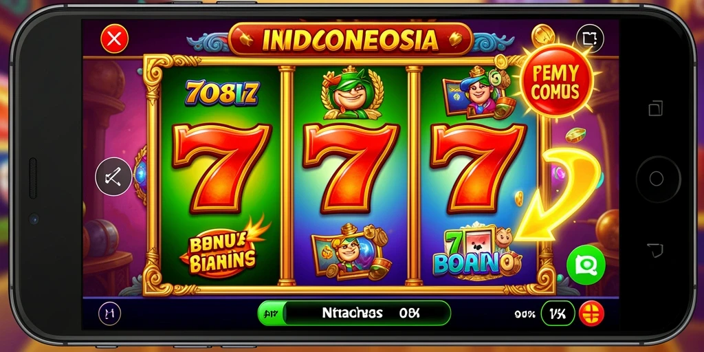 Tampilan awal aplikasi LIGAMASTER77 yang menarik.