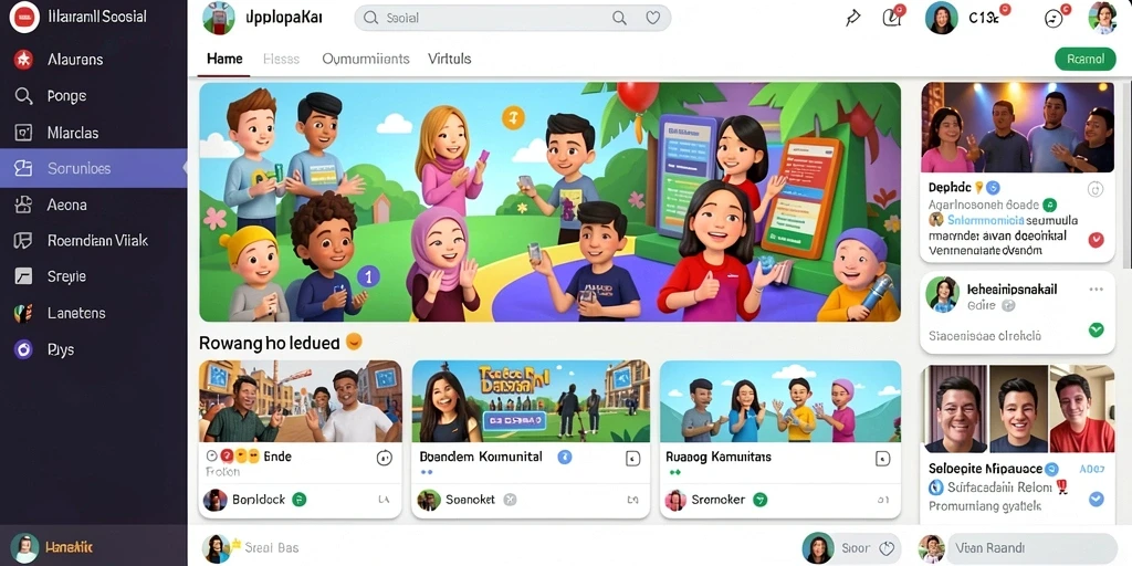 Tampilan antarmuka yang modern dan user-friendly.