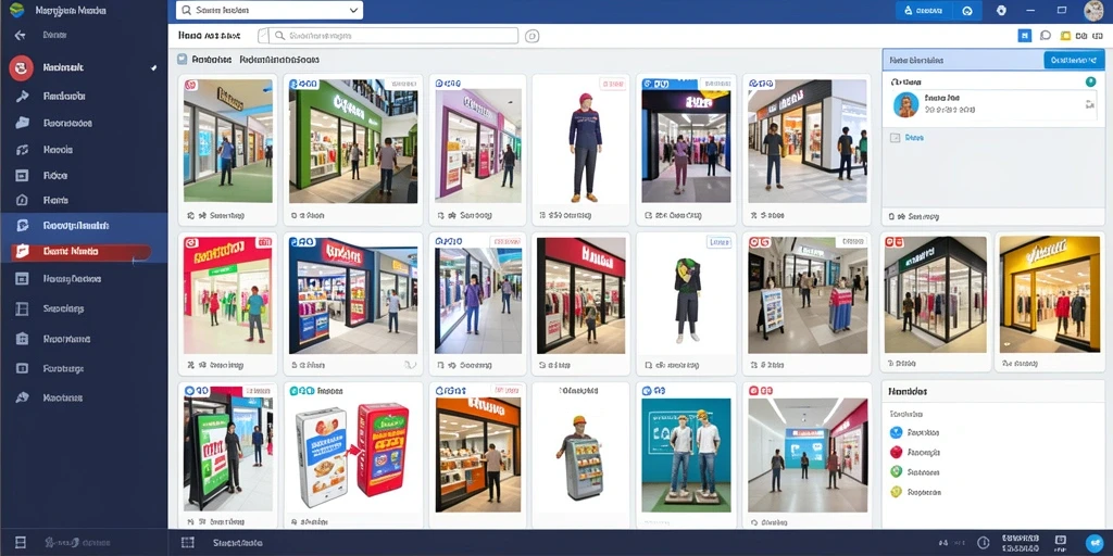 Tampilan antarmuka NANA4D yang user-friendly.