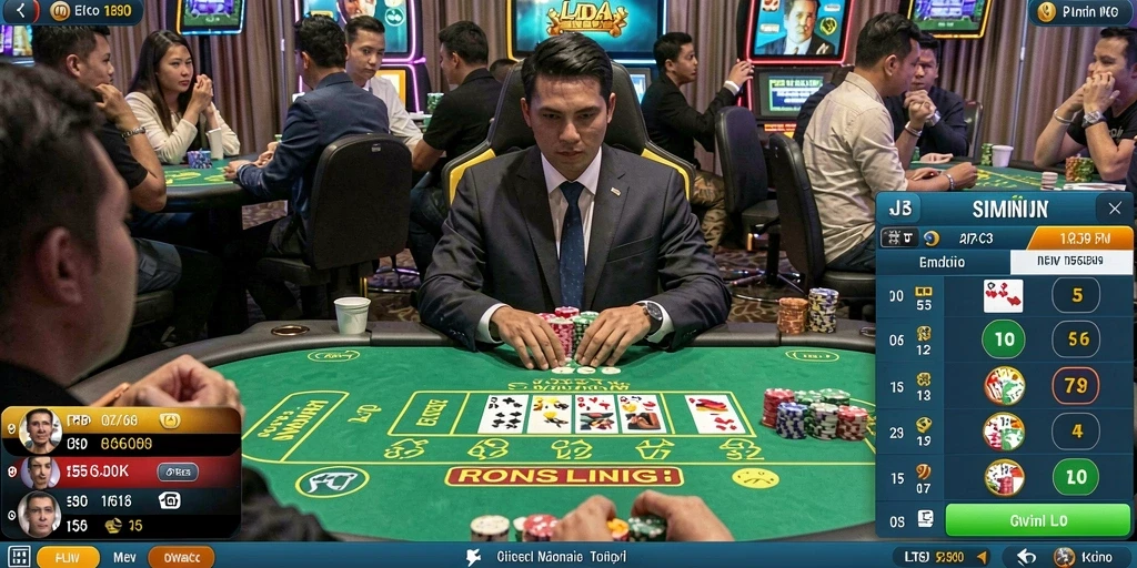 Tampilan eksekusi gameplay yang menarik dan intuitif.
