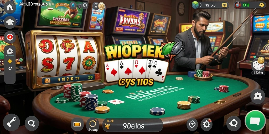 Screenshot menampilkan karakter utama dalam aksi petualangan.