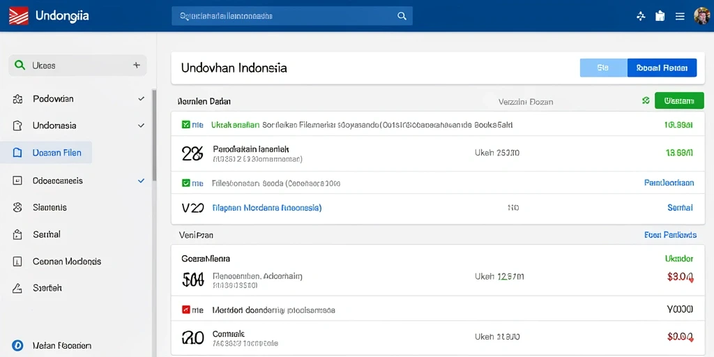 Tampilan antarmuka yang sederhana dan mudah dinavigasi.