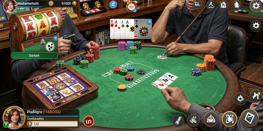 Tampilan antarmuka QUARKPLAY yang modern dan mudah digunakan.