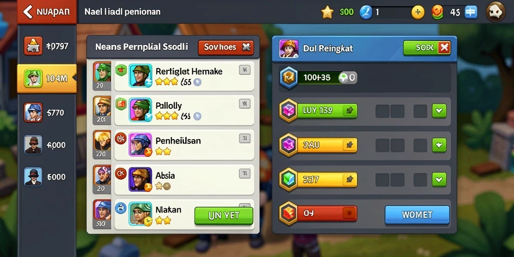 Tampilan antarmuka yang modern dan mudah digunakan.