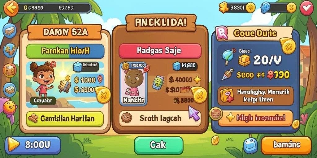 Tampilan antarmuka utama yang menarik dan intuitif.