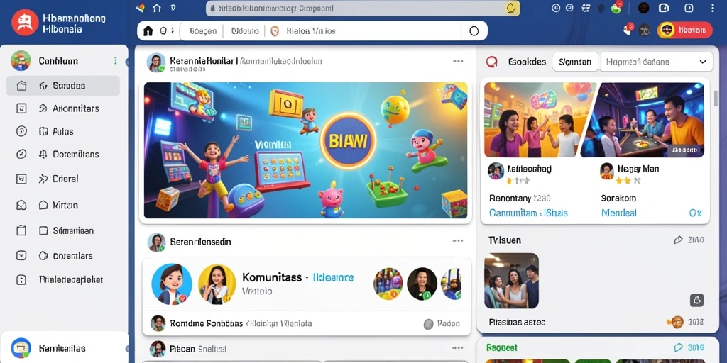 Tampilan utama dari aplikasi SVIP1 yang menarik.