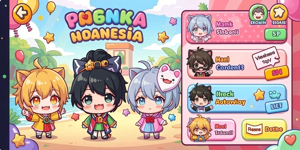 Tampilan antarmuka pengguna yang menarik dan responsif.