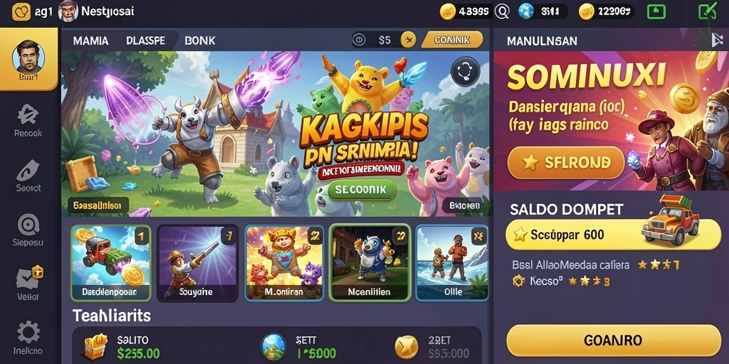 Tampilan antarmuka yang ramah pengguna.