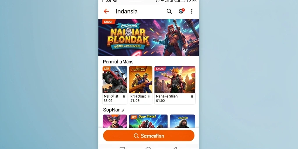 Screenshot menampilkan karakter keren dalam aksi.