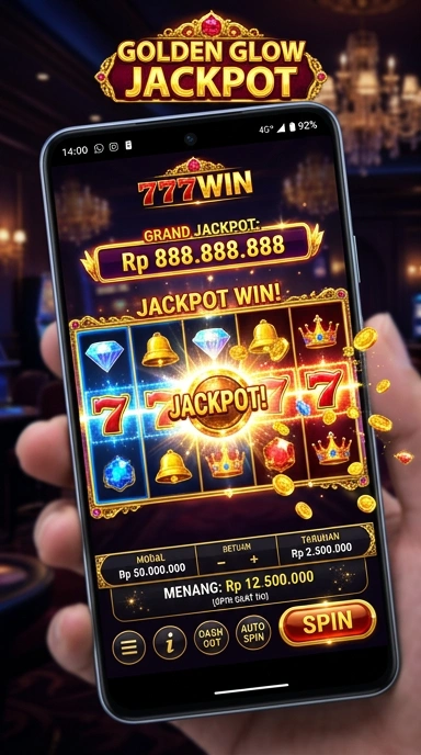Cuplikan layar menu unduhan 777win untuk perangkat Android